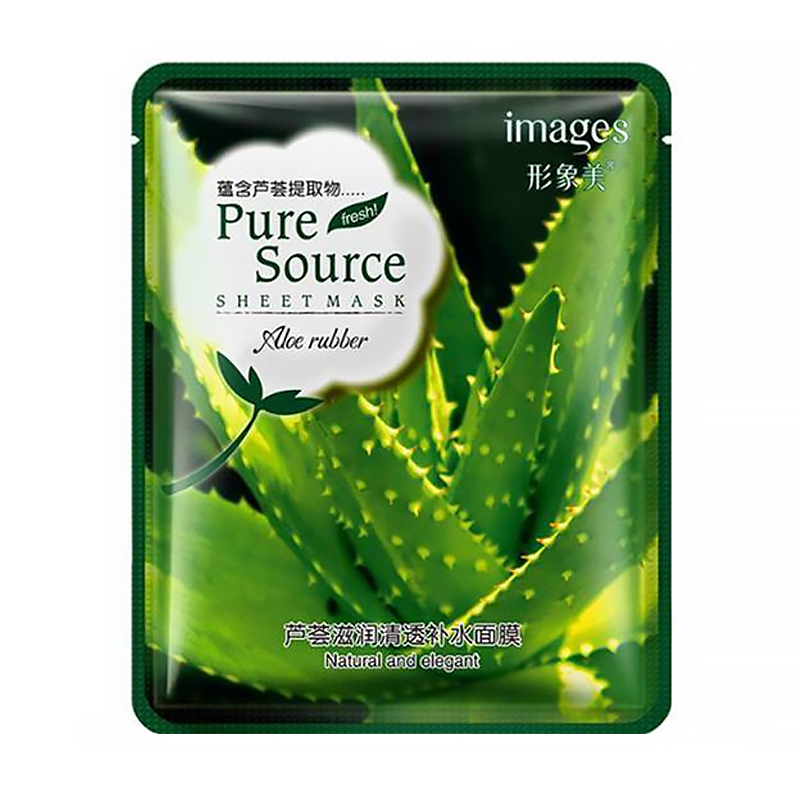 

Зволожувальна тканинна маска для обличчя Images Aloe Vera з екстрактом алое, 30 г