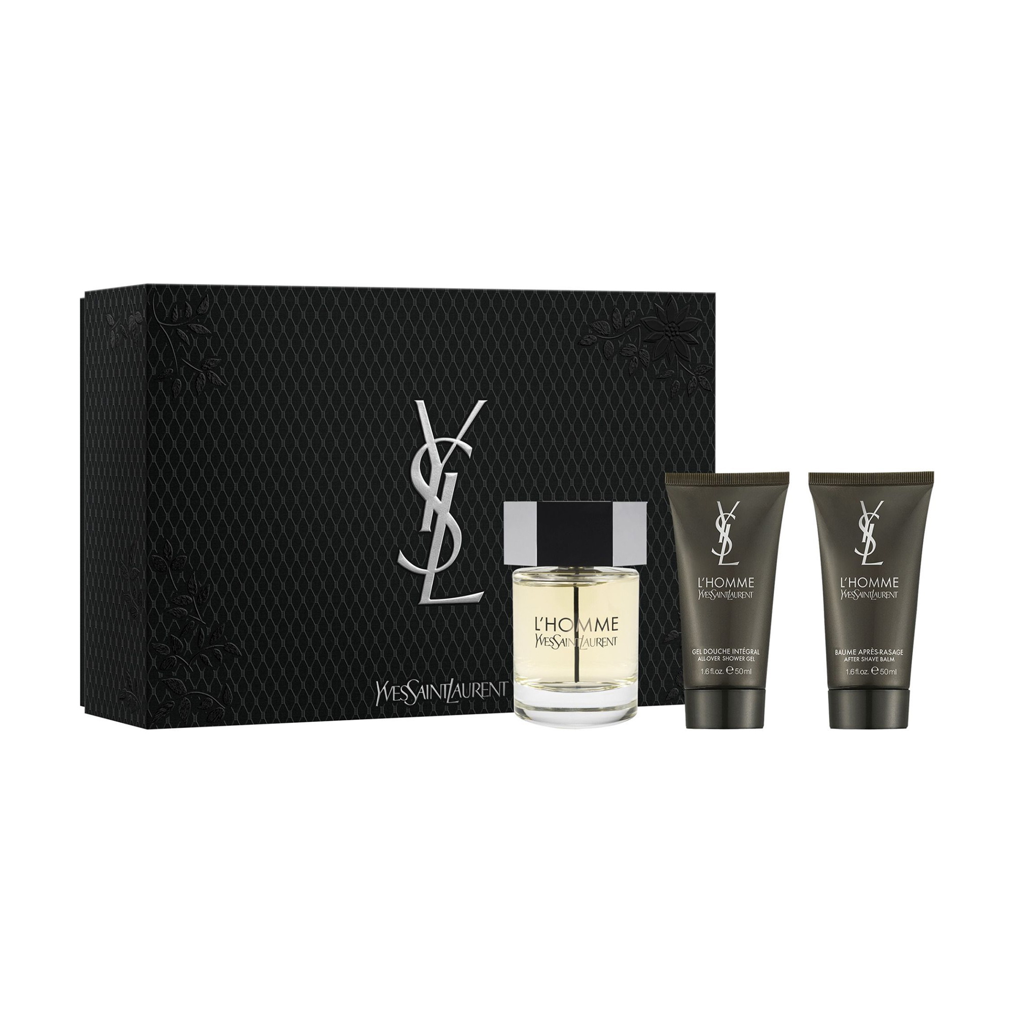 

Парфумований набір чоловічий Yves Saint Laurent L'Homme Gift Set (туалетна вода, 100 мл + гель для душу, 50 мл + бальзам після гоління, 50 мл)
