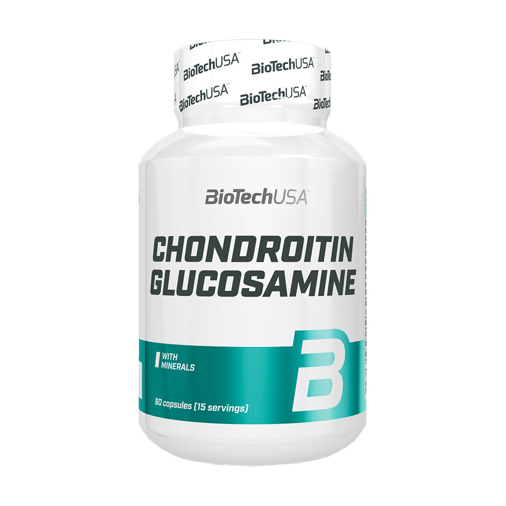 

Комплекс для суглобів та зв'язок BioTechUSA Chondroitin & Glucosamine, 60 капсул