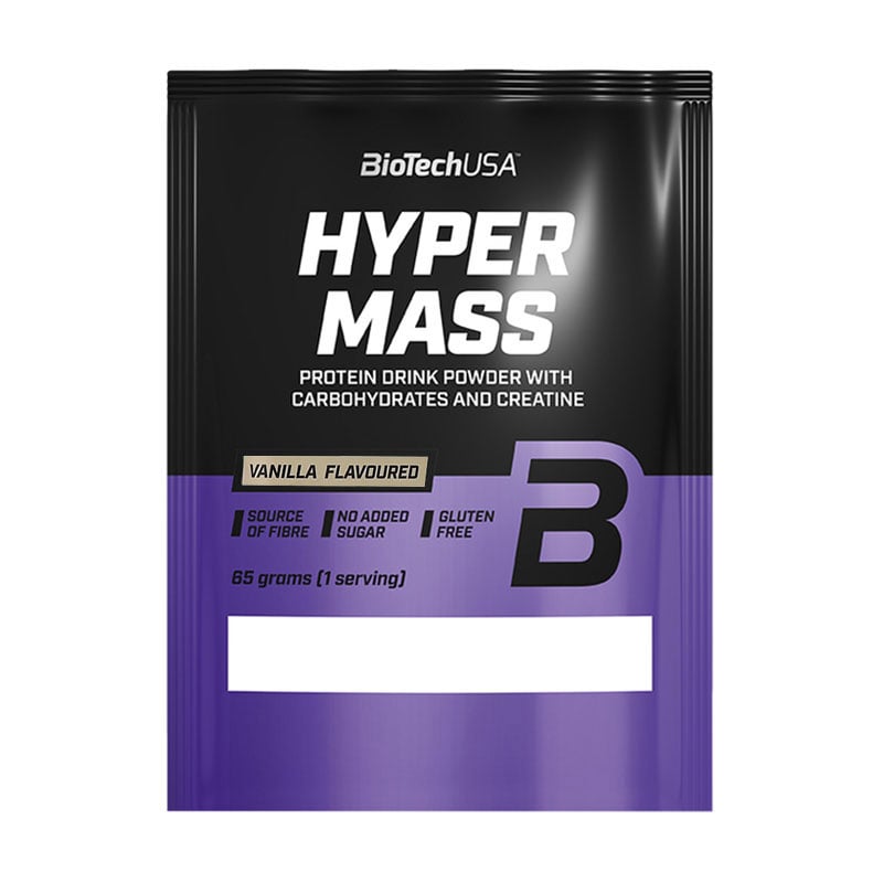 

Гейнер BioTech USA Hyper Mass Ваніль, в порошку, 65 г