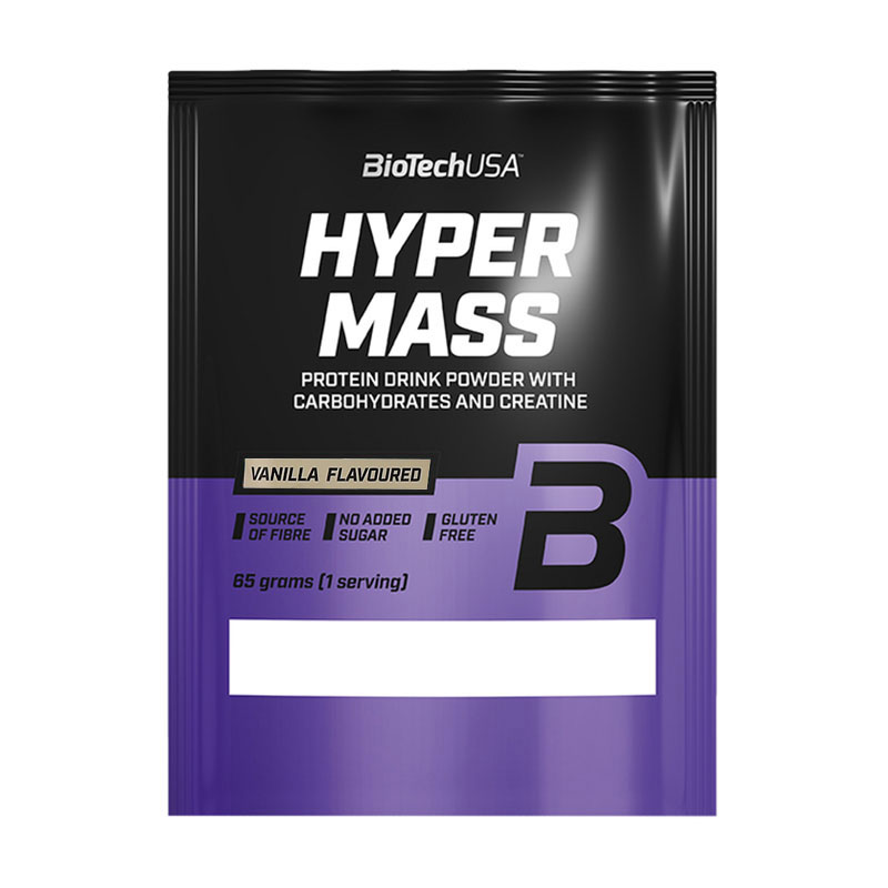 

Гейнер BioTechUSA Hyper Mass Ваніль, в порошку, 65 г