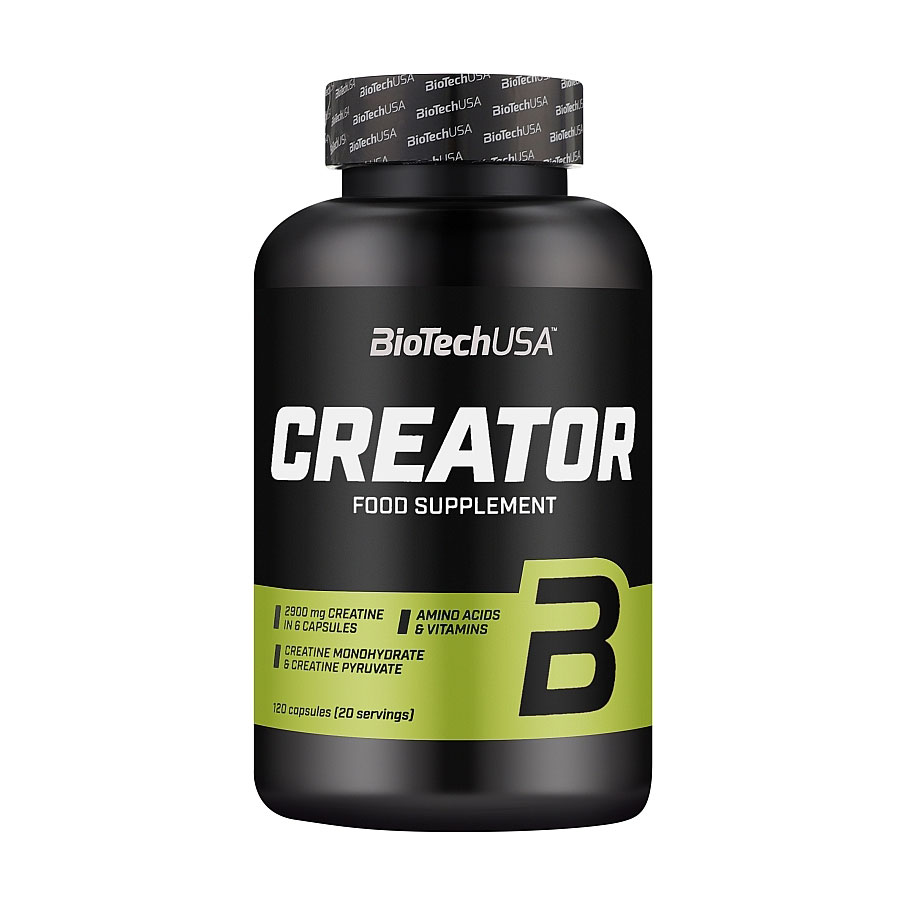 

Креатин BioTechUSA Creator, 120 капсул