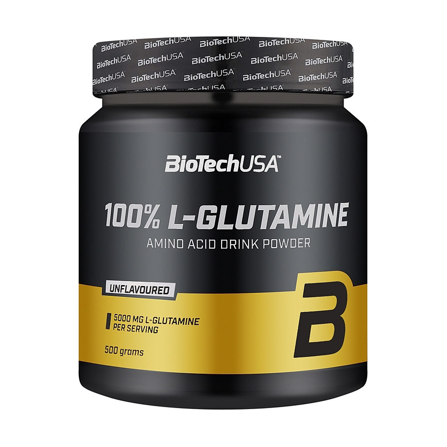 

Амінокислота BioTech USA 100% L-Glutamine в порошку, 5000 мг, 500 г