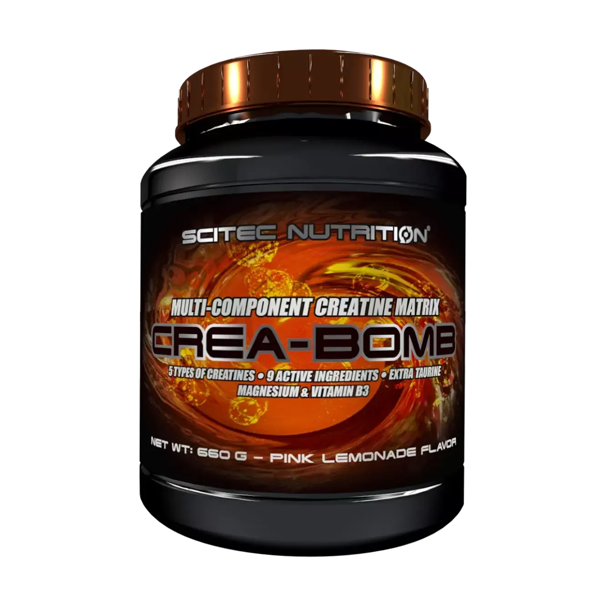 

Креатин Scitec Nutrition Crea-Bomb Рожевий лимонад, в порошку, 660 г