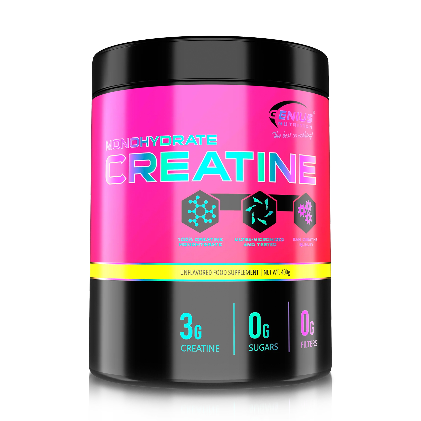 

Уцінка! Креатин Genius Nutrition Creatine Monohydrate в порошку, 3 г, 400 г