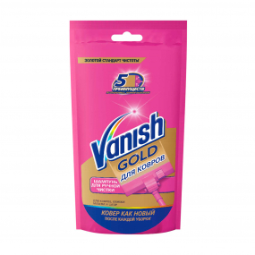 Шампунь Vanish Gold для ручной чистки ковров, 100 мл - фото на EVA.ua Шампунь Vanish Gold для ручной чистки ковров, 100 мл - фото