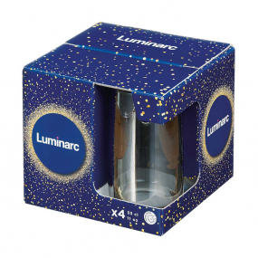 Набор стаканов Luminarc Сияющий графит, 4*330 мл (P9315) - фото на EVA.ua Набор стаканов Luminarc Сияющий графит, 4*330 мл (P9315) - фото