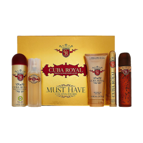 Парфюмированный набор мужской Cuba Paris Original Cuba Royal Must Have, 5 единиц - фото на EVA.ua Парфюмированный набор мужской Cuba Paris Original Cuba Royal Must Have, 5 единиц - фото