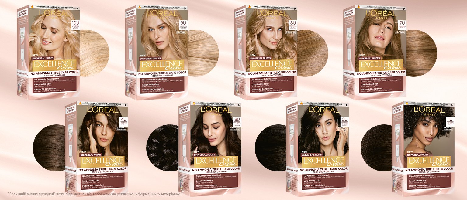 Крем-фарба Loreal Paris Excellence з потрійним доглядом, 192 мл — на ...