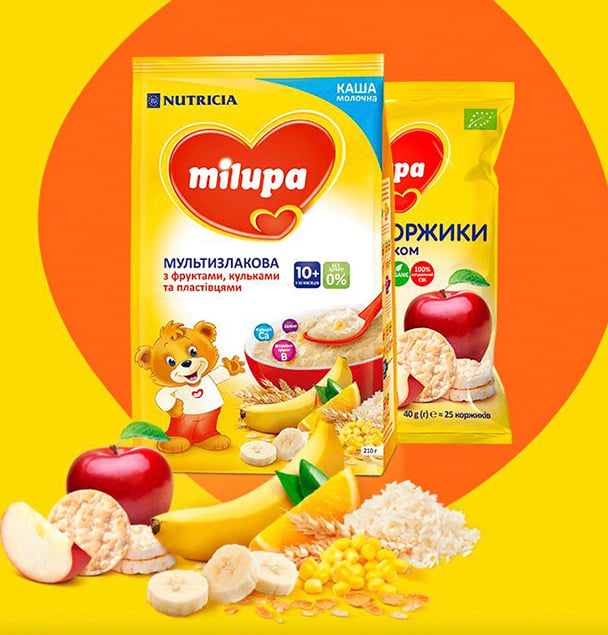 Разновидности продукции бренда Милупа